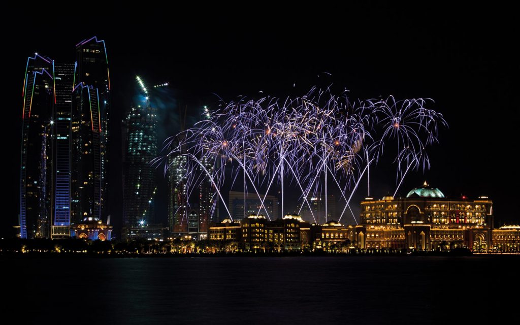 حفلات رأس السنة 2020 في الامارات العربية