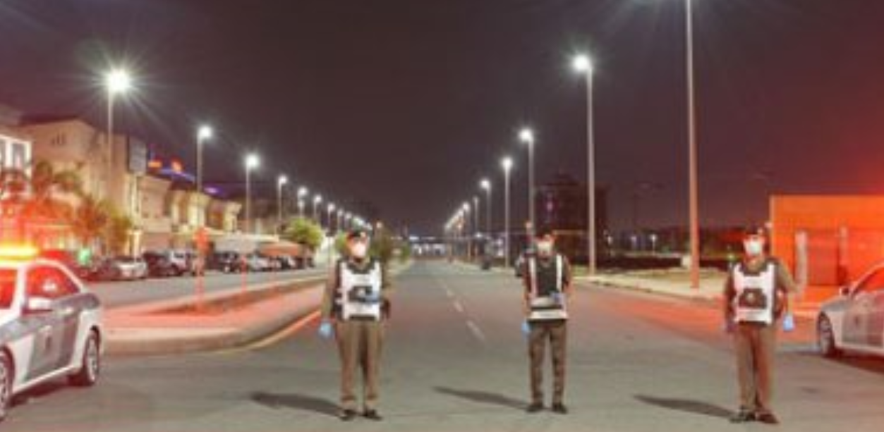 صور حي الاثير بعد قرار منع التجول