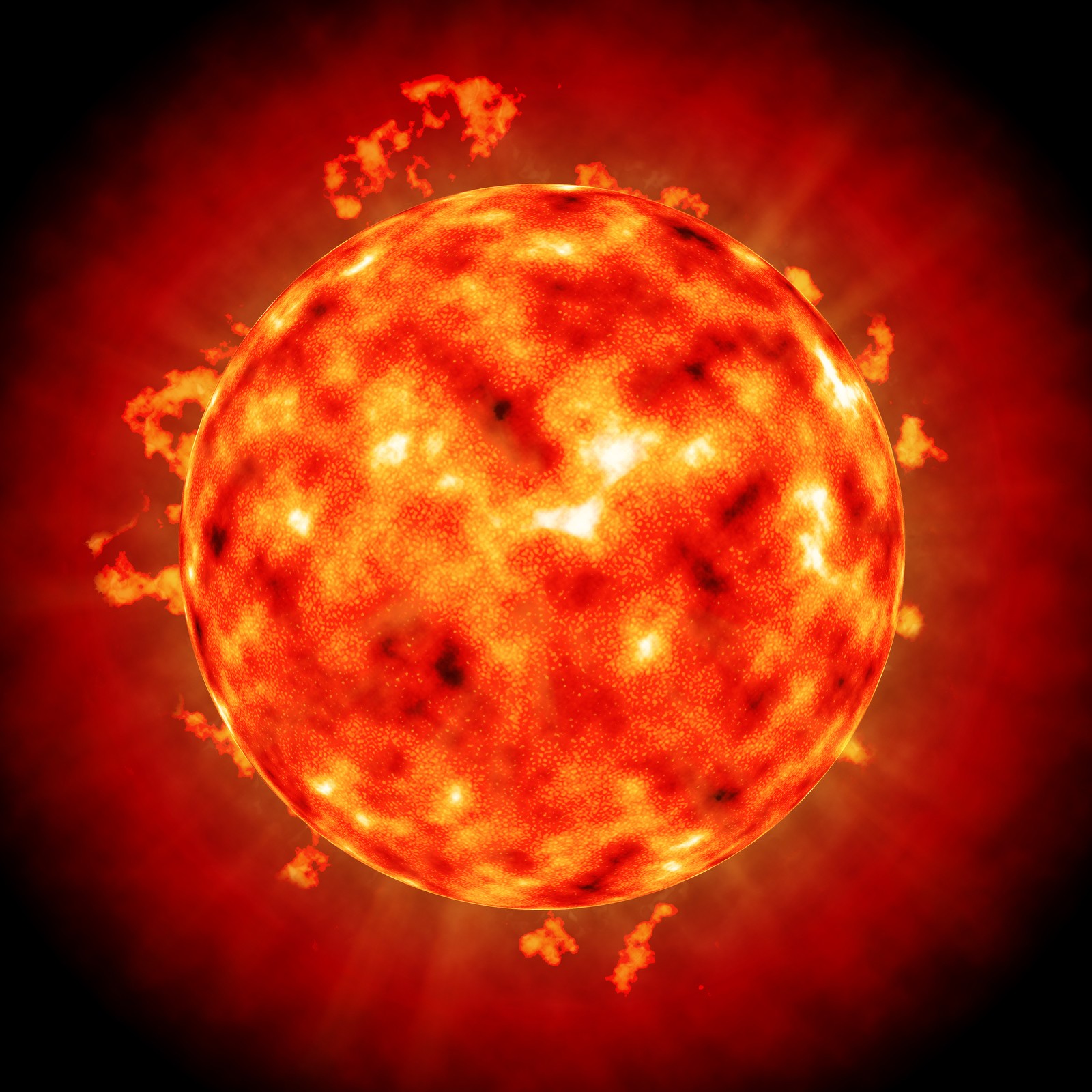 كم تبلغ درجة حرارة الشمس في مركزها