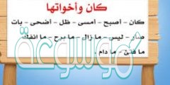 من الافعال الناسخه