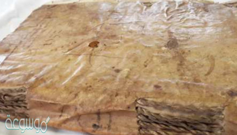 كتب من جلد البشر