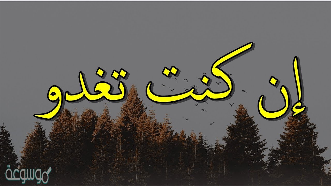 ما هو معنى كلمة تغدو