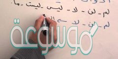من أدوات نفي الجملة الاسمية؟