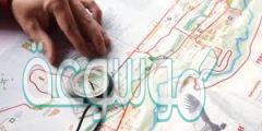 من طرق توجيه الخريطة بالبوصلة