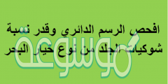 افحص الرسم الدائري وقدر نسبة شوكيات الجلد من نوع خيار البحر