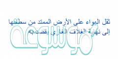 ثقل الهواء على الأرض الممتد من سطحها إلى نهاية الغلاف الغازي يقصد به