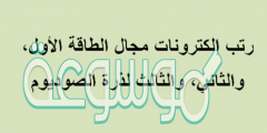 رتب إلكترونات مجال الطاقة الأول، والثاني، والثالث لذرة الصوديوم