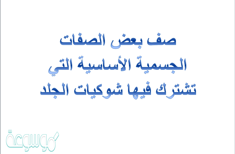 صف بعض الصفات الجسمية الأساسية التي تشترك فيها شوكيات الجلد