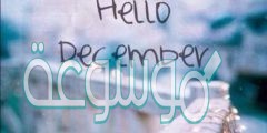 عبارات جميلة عن شهر ديسمبر 2020