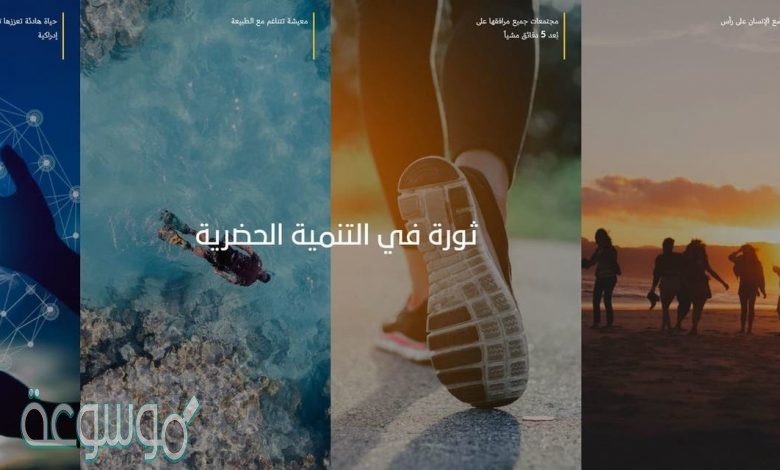 أين يقع مشروع ذا لاين ؟