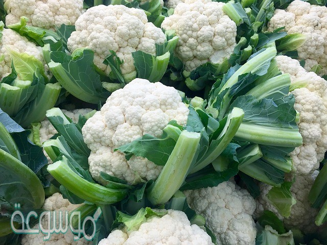 ما قيمة الزهرة القرنبيط الغذائية