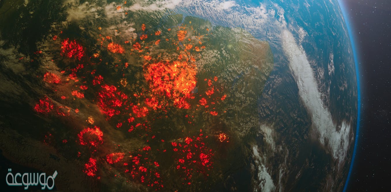 النيتروجين هو الغاز الاكثر توفرا في الغلاف الجوي للارض