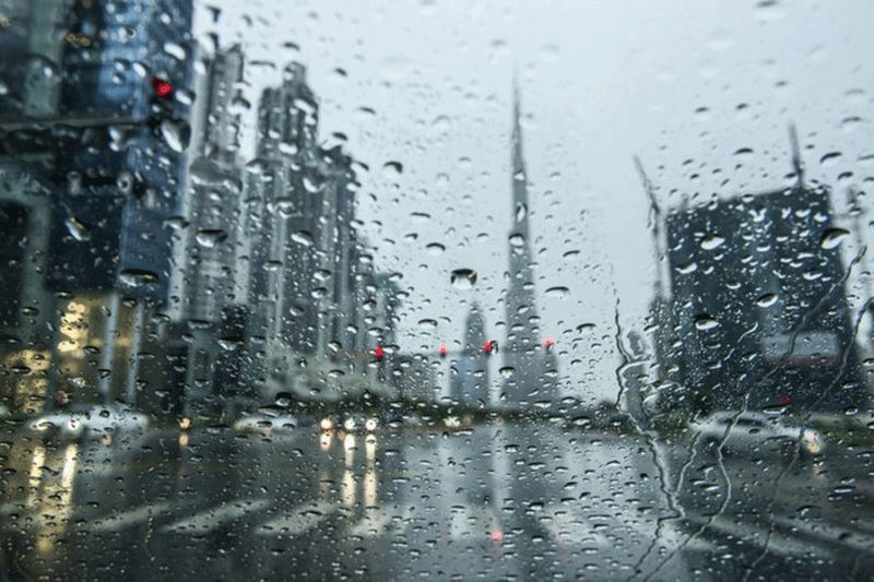 الامطار التي تساقطت على بيت الجد