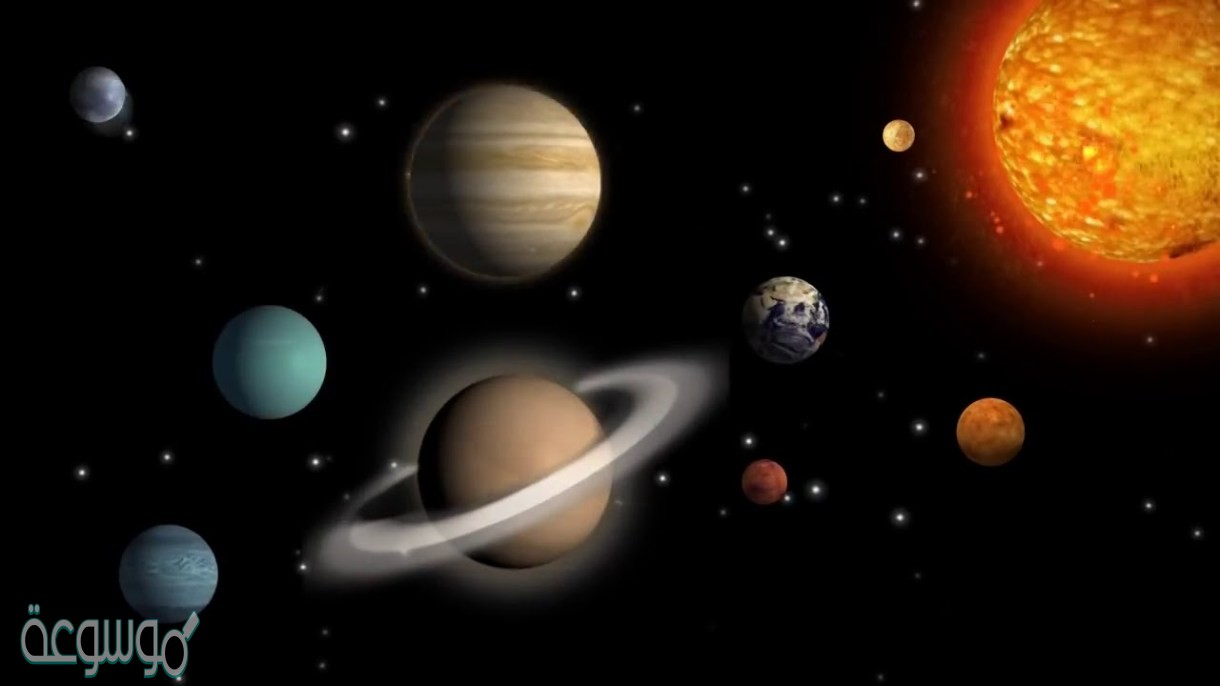 الاجرام السماويه الاتيه يقع ظله