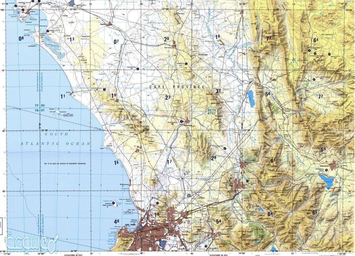 الخريطة الطبوغرافية هي رسم توضيحي وتفصيلي لمنطقة محدودة من سطح الأرض.