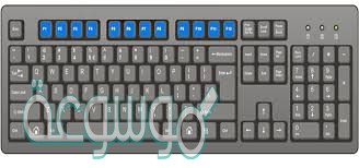 المفتاح الذي يحذف الحرف