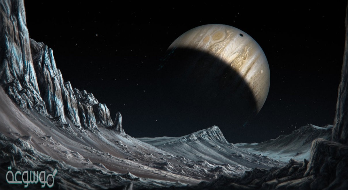 اي مما يلي ليس من معالم سطح القمر