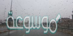 تهطل الامطار في وطني بقلة ماعدا