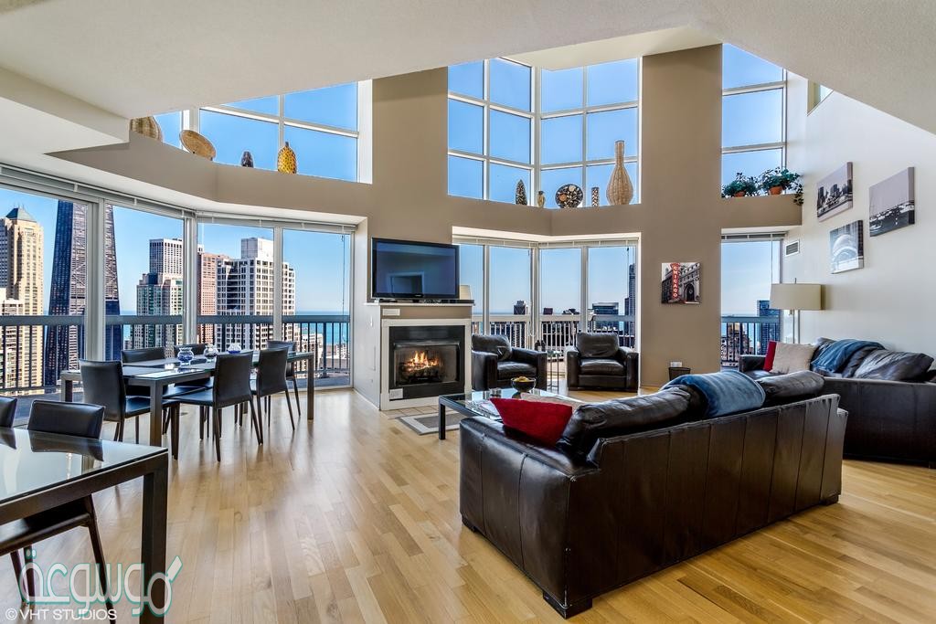 شقه تكون في أعلى طابق