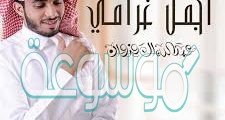كلمات شيلة اجمل غرامي مكتوبة pdf