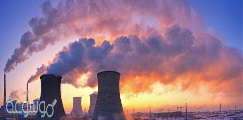 من الاسباب الطبيعيه لحدوث التلوث المذكوره في النص