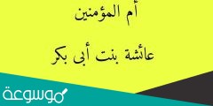 من هي البكر الوحيدة التي تزوجها الرسول
