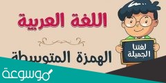 وضح لم كتبت الهمزة المتوسطة والمتطرفة في الكلمات بهذه الصورة