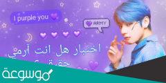 اختبار هل انت من جيش BTS الحقيقي