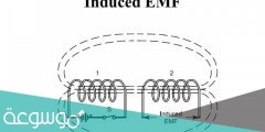 القوة الدافعة الكهربائية الحثية المتولدة في سلك يسري فيه تيار متغير تسمى