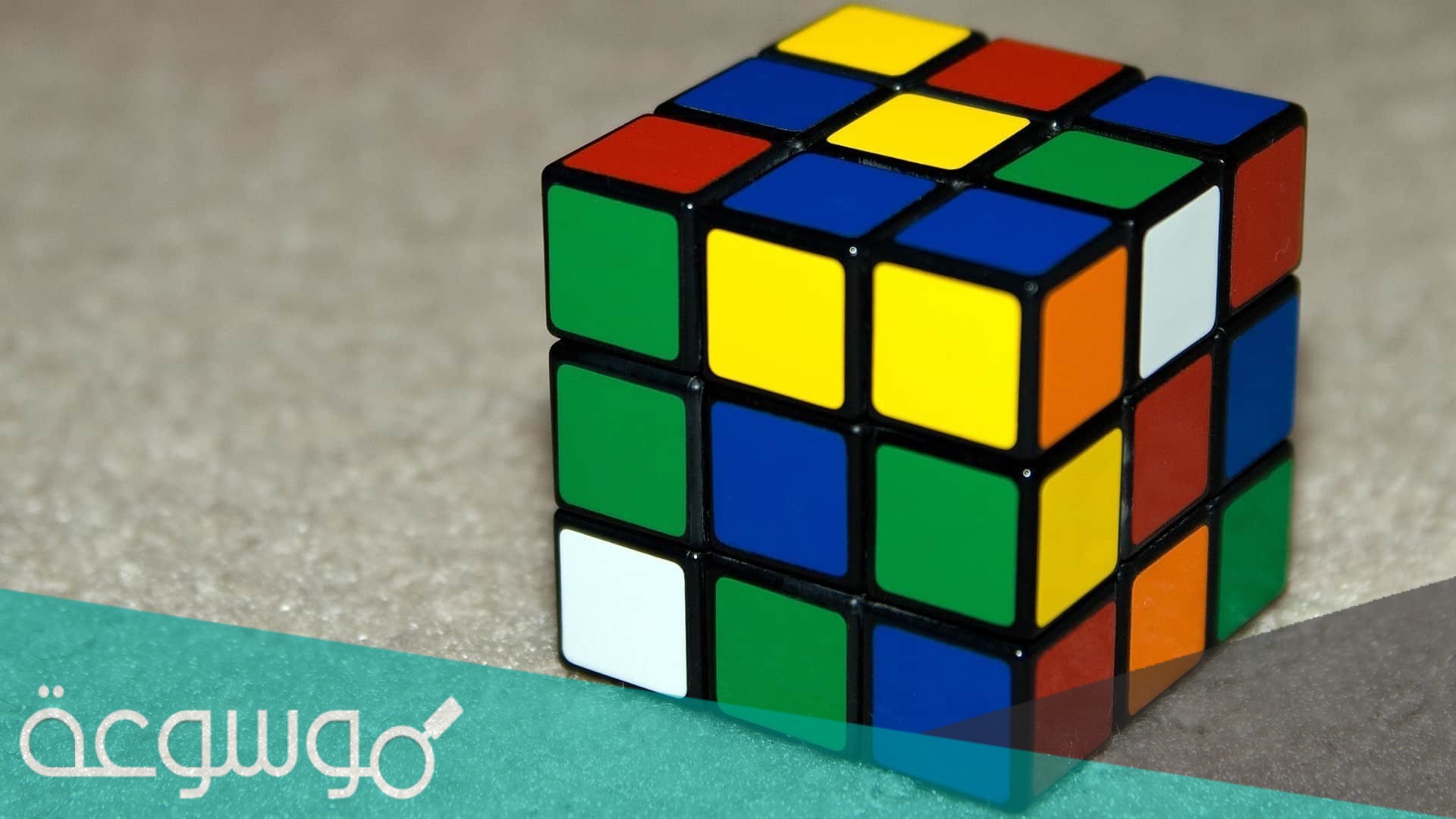 أُلقي مكعب أرقام تحمل أوجهه الأرقام