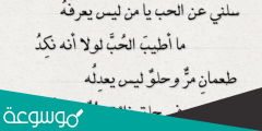 اجمل ابيات وقصائد شعر غزل