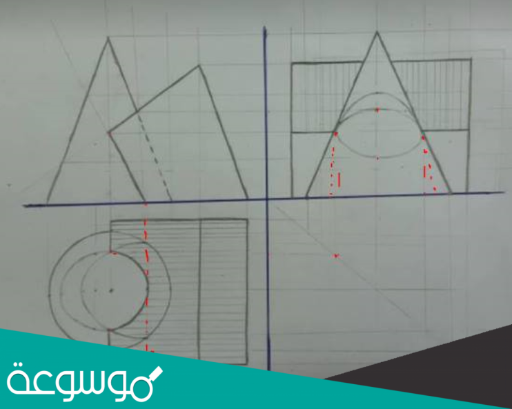 قص جاسر الشكل أدناه من قطعة من الورق المقوى و وضعه على طاولة