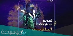 من هو الطاووس في برنامج انت مين