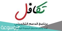 رابط الدعم التكميلي 2022 ” تكافل “
