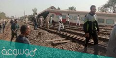 تفاصيل حادث قطار طوخ اليوم
