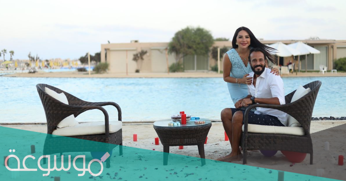 صور الفنان يوسف الشريف وزوجته