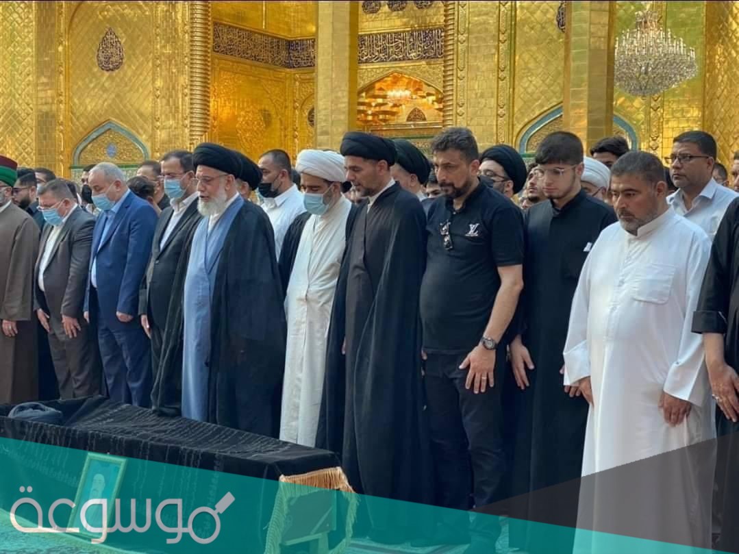 وفاة السيد عبد الامير الحكيم