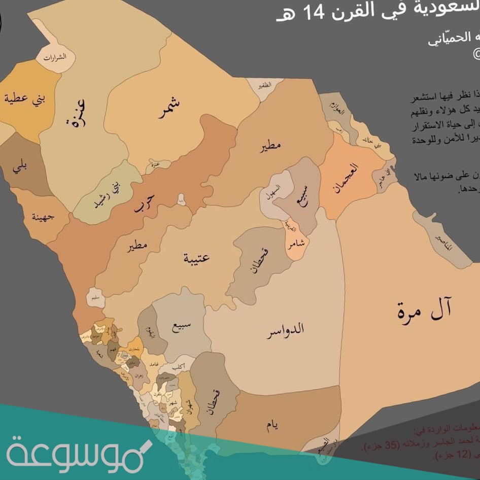 اكثر قبيلة في السعودية عدد 2021