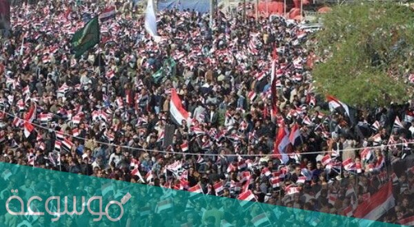 كم بلغ عدد سكان العراق 2021