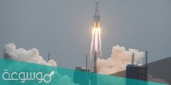 كم وزن الصاروخ الذي اطلقته الصين