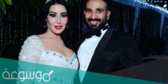 من هي زوجة احمد سعد سمية الخشاب
