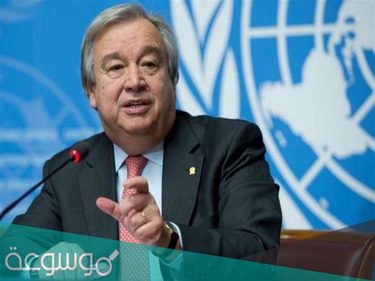 سكرتير عام الامم المتحدة