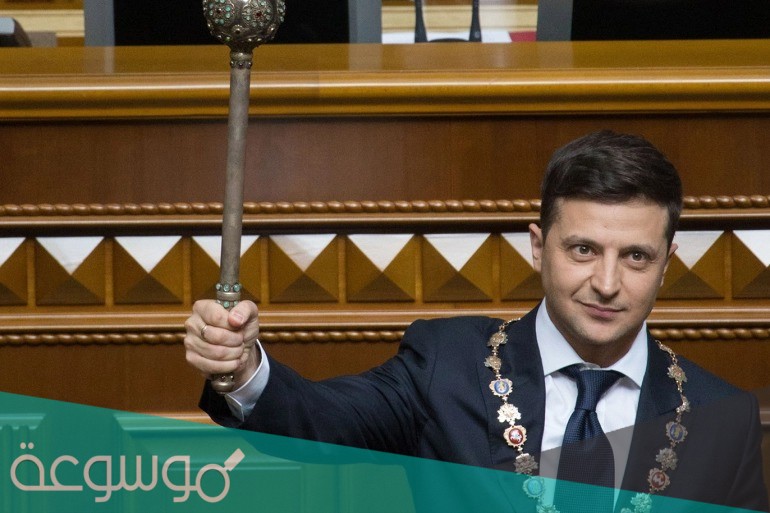 من هو رئيس أوكرانيا