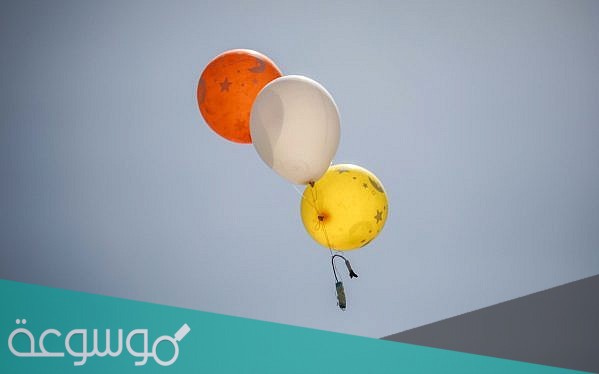 ما هي البالونات الحارقة في غزة