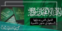 الجواز السعودي كم دولة بدون فيزا