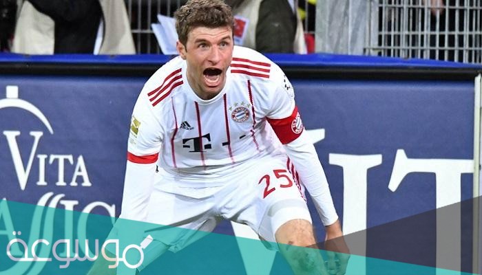 كم عمر مولر لاعب بايرن ميونيخ
