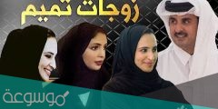 من هي زوجة امير قطر الحالية