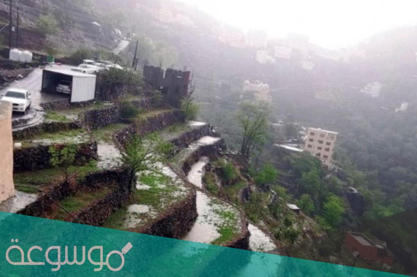 كم المسافة من أبها إلى جبال فيفا