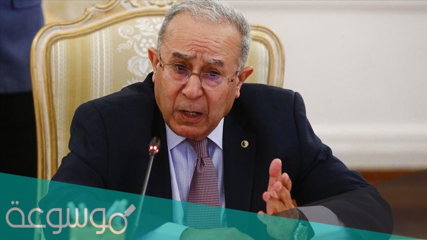من هو رمطان لعمامرة السيرة الذاتية