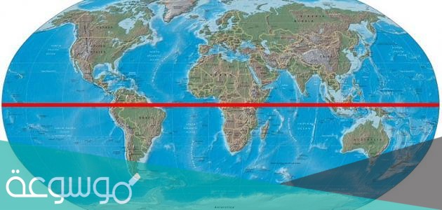 لماذا يمر خط الاستواء بعدد قليل من الدول